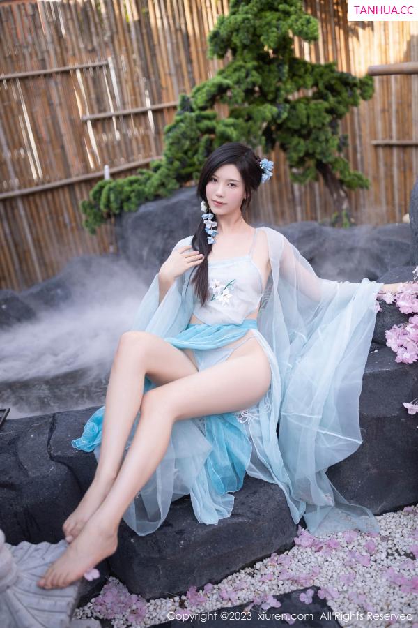 陈若依 抖娘利世 [XiuRen]高清写真图 2023.06.28 No.6991 利世 古装美腿第11张图片